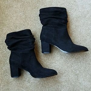 Nine West Suede slouch boots